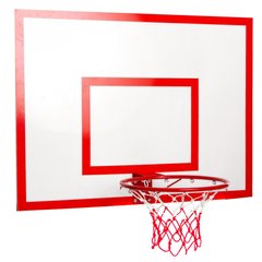 Щит баскетбольний з кільцем і сіткою посилений  UR LA-6299 ( 120x90см)