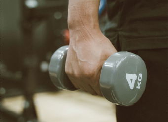 Гантель вінілова 1шт LivePro STUDIO DUMBBELL LP8076-4