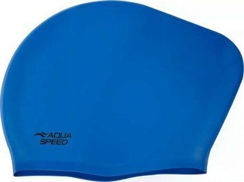 Шапка для плавання Aqua Speed LONG HAIR CAP 62226 синій One Size (705-09) 705-09
