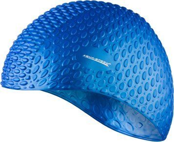 Шапка для плавання Aqua Speed BUBBLE 102-01 блакитний Уні OSFM 102-01