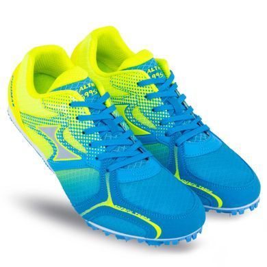 Шиповки для легкої атлетики Health 5599S розмір 41, Синій-салатовий 5599S
