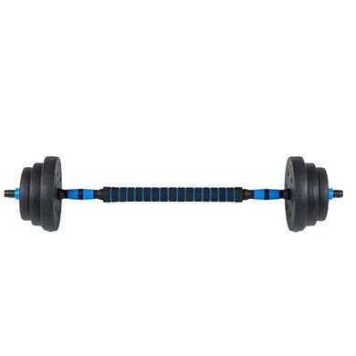 Гантелі розбірні бітумні THUNDER GYM-02 зі з'єднувачем для штанги, 2 x 10 кг GYM-02