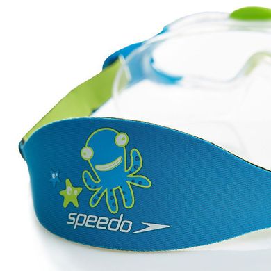 Окуляри для плавання Speedo SEA SQUAD MASK JU синій, зелений Діт OSFM 00000024188