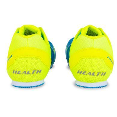 Шиповки для легкої атлетики Health 5599S розмір 41, Синій-салатовий 5599S