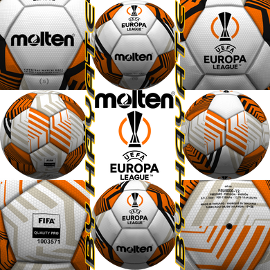 Футбольный мяч Molten UEFA Europa League OMB (FIFA PRO) F5U5000-12 F5U5000-12
