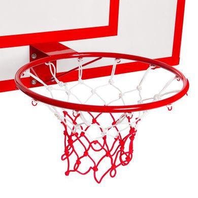 Щит баскетбольный с кольцом и сеткой усиленный UR LA-6299 ( 120x90см) LA-6299