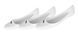 Носки Asics 3PPK SECRET SOCK белый Уни 39-42 3033A394-100 фото 1