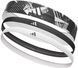 Пов'язки на голову Adidas Hairbands (Graphic) 3pk чорний, білий One Size ADAC-16161 фото 1