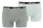 Труси-боксери Head BASIC BOXER 2P сірий, світло-сірий Чол  701202741-012