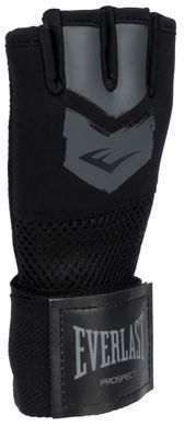 Бинты-перчатки Everlast PROSPECT QUICK WRAPS черный, серый Уни L/XL P00002986