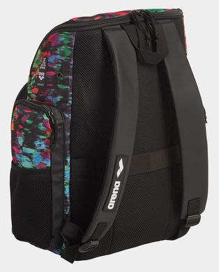 Рюкзак Arena SPIKY III BACKPACK 35 ALLOVER 35L чорний, червоний, зелений, синій Уні 30x23x46 см 00000032585