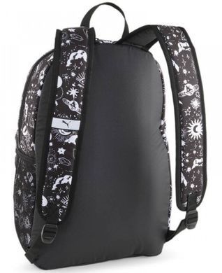 Рюкзак Puma Phase AOP Backpack 22L черный, белый 30x14x44 см (079948-14) 00000032967
