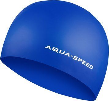 Шапка для плавання Aqua Speed 3D CAP 5753 синій Уні OSFM 092-01