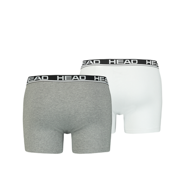 Труси-боксери Head BASIC BOXER 2P сірий, світло-сірий Чол  701202741-012