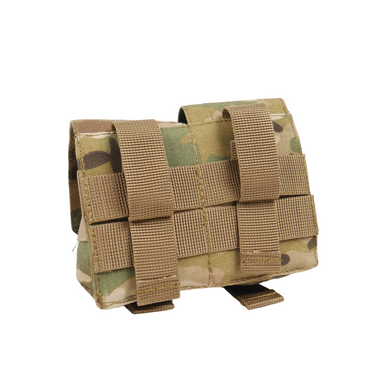 Тактичний підсумок під 2 гранати KIBORG GU Double Mag Pouch Multicam k4048