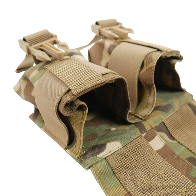 Тактичний підсумок під 2 гранати KIBORG GU Double Mag Pouch Multicam k4048