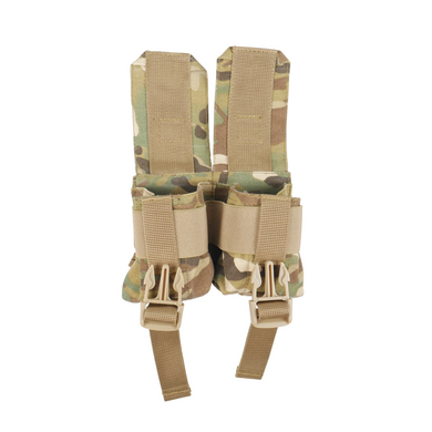 Тактичний підсумок під 2 гранати KIBORG GU Double Mag Pouch Multicam k4048