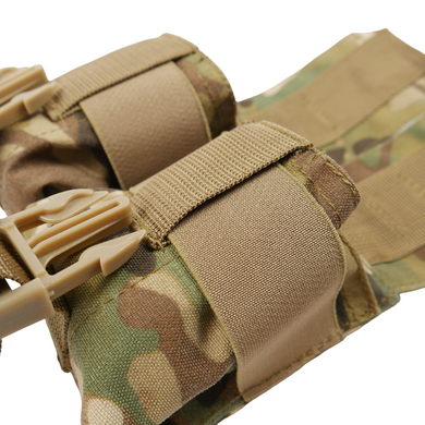 Тактичний підсумок під 2 гранати KIBORG GU Double Mag Pouch Multicam k4048