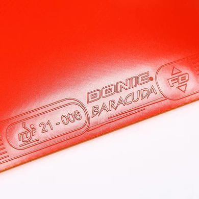 Накладка Donic Baracuda Big Slam, max, (красная) nd-brbs-1
