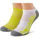 Шкарпетки Head PERFORMANCE SNEAKER 2P UNISEX жовтий, сірий, білий Уні 39-42 00000019589 фото 1
