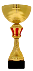Кубок нагородний металева чаша золото h 19,5см арт KМ-2-01 00000016673