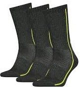 Шкарпетки Head PERFORMANCE CREW 3P UNISEX темно-сірий, жовтий Уні 39-42 00000020849