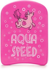 Дошка для плавання Aqua Speed ​​KIDDIE KICKBOARD Unicorn 6896 рожевий Діт 31x23x2,4cм 00000015160
