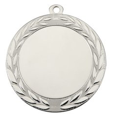 Медаль орнамент вінок жетон d 50мм срібло d 70мм арт М-70-02 00000016689