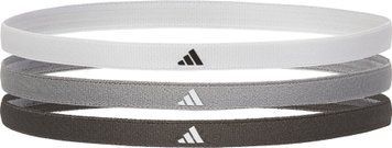 Пов'язки на голову Adidas Hairbands 3pk білий, сірий, чорний One Size ADAC-16203