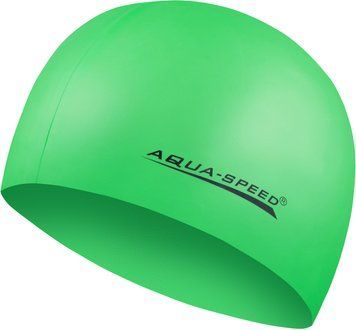 Шапка для плавання Aqua Speed MEGA 100-11 світло-зелений Уні OSFM 100-11