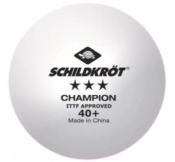 Мячі для настільного тенісу (1 шт) Donic Champion 40+ 3*, білий 608542