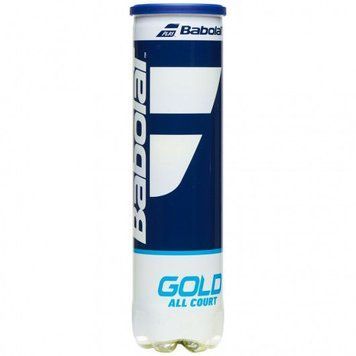 М'ячі для тенісу Babolat Gold all court x 4ball 502085/113y