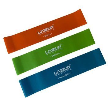 Набор фитнес резинок 3шт. LiveUp EXERCISE LOOP LS3650C