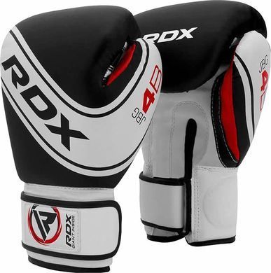 Боксерські рукавиці RDX BOXING GLOVES KIDS білий, чорний  JBG-4B