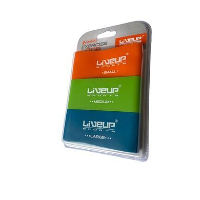 Набор фитнес резинок 3шт. LiveUp EXERCISE LOOP LS3650C