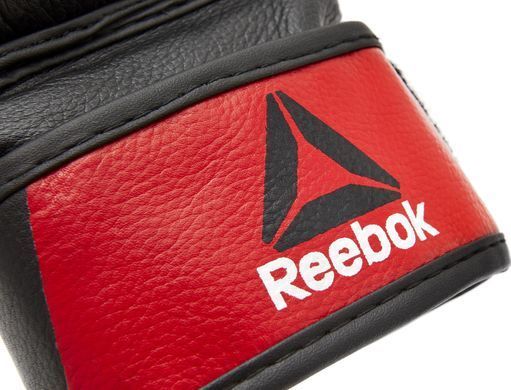 Перчатки для тренинга Reebok MMA Gloves Leather черный, красный S (RSCB-10310RDBK) RSCB-10310RDBK