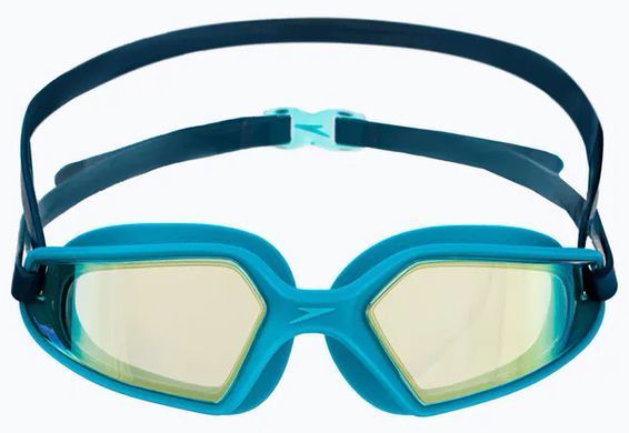 Окуляри для плавання Speedo HYDROPULSE MIRROR GOG JU бірюзовий, чорний дитячі OSFM 8-12269D656