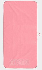 Рушник Arena SMART PLUS GYM TOWEL рожевий, білий Уні 100х50 см 00000029644