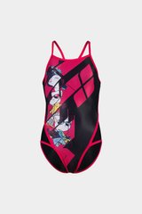 Купальник для дівчат Arena CATS SUPERFLY BACK L чорний, рожевий Діт 152см 00000025051