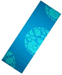 Йога-коврик PVC PRINTED YOGA MAT блакитний Уні 173х61х0.6см 00000018657