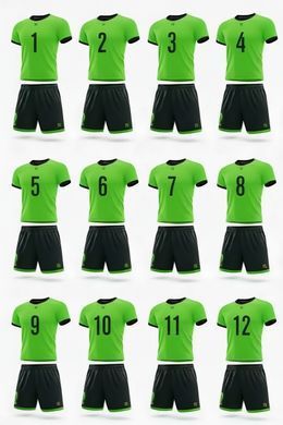 12 комплектів футбольної форми X2 "Start" (салатовий/чорний) 12X2003LG/BK 12X2003LG/BK 12 комплектів футбольної форми X2 "Start" (салатовий/чорний) 12X2003LG/BK 12X2003LG/BK