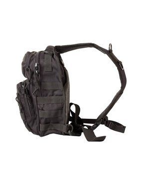 Рюкзак тактический однолямочный KOMBAT UK Mini Molle Recon Shoulder Bag (kb-mmrsb-blk) kb-mmrsb-blk