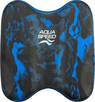 Доска для плавания Aqua Speed ​​PULLKICK SWIRL 62744 черный, синий One Size 182-10