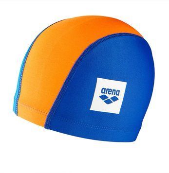 Шапка для плавання Arena UNIX II JR синій, помаранчевий, блакитний Діт OSFM 002384-101