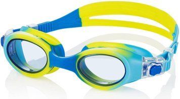 Окуляри для плавання Aqua Speed PEGAZ 7830 синій, жовтий, блакитний Діт OSFM 209-18