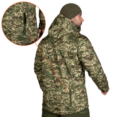 Куртка Stalker SoftShell Хижак піксель (7495), XXL 7495-XXL