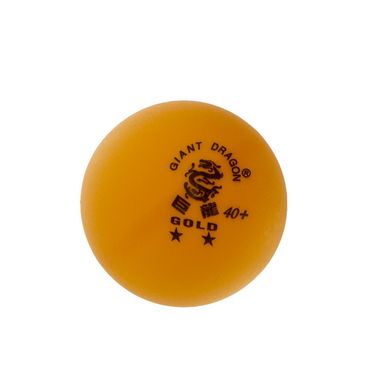 Мячи для настольного тенниса Giant Dragon Gold Star** MT-6561 (6 шт.), orange MT-6561-OR