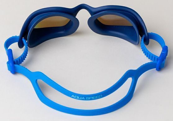 Очки для плавания Aqua Speed ​​ECLIPSE MIRROR 61413 темно-синий, голубой OFSM 712-10