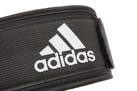 Пояс для важкої атлетики Adidas Essential Weightlifting Belt чорний Уні XL (94 - 120 см) 00000026139