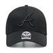 Кепка-тракер 47 Brand BATTER MAN LOGO BASE RUNNER чорний, сірий Уні OSFA MLB-BRNMS01CTP-BK фото 3
